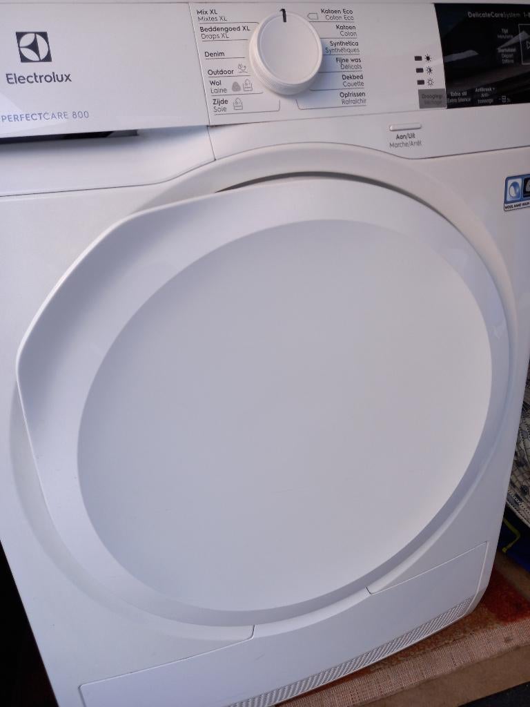 Electrolux droger 8kg warmtepomp A ++, Ophalen, Zo goed als nieuw, Voorlader