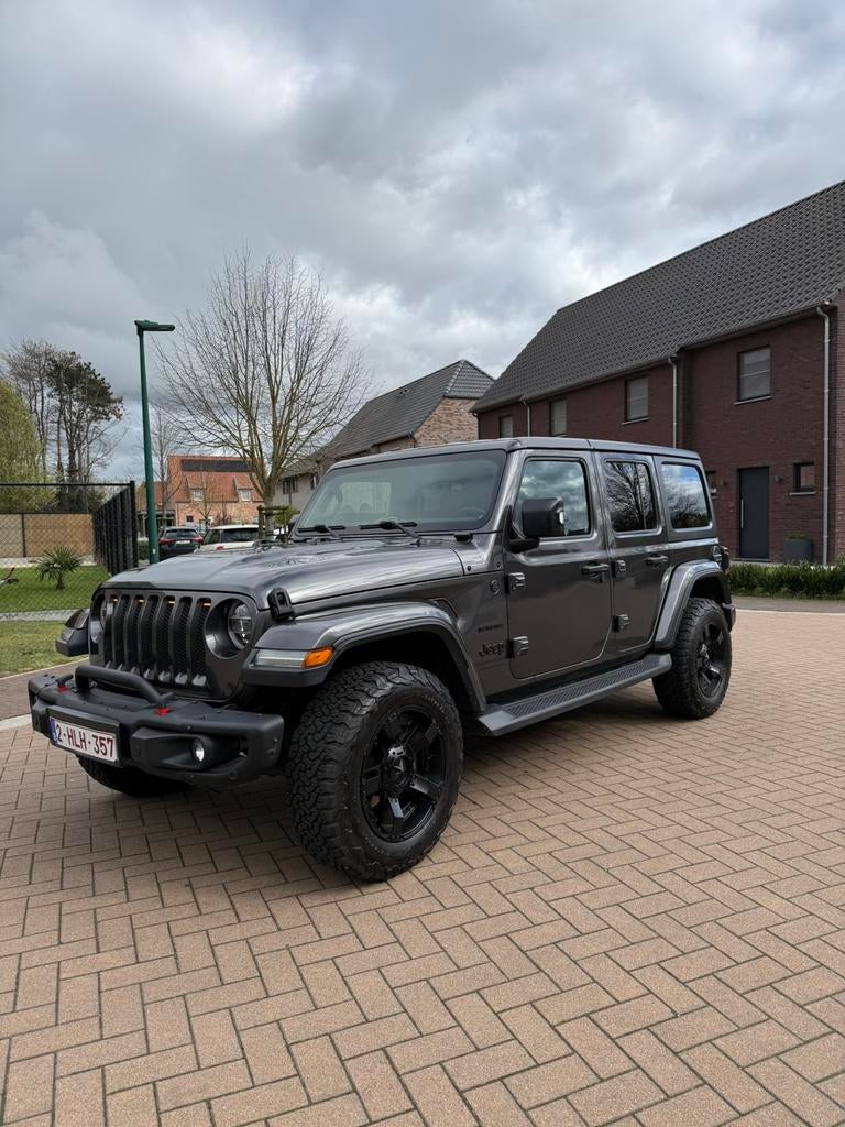 Jeep Wrangler JL 2.2D Sahara, Auto's, Automaat, Leder, Diesel, Particulier