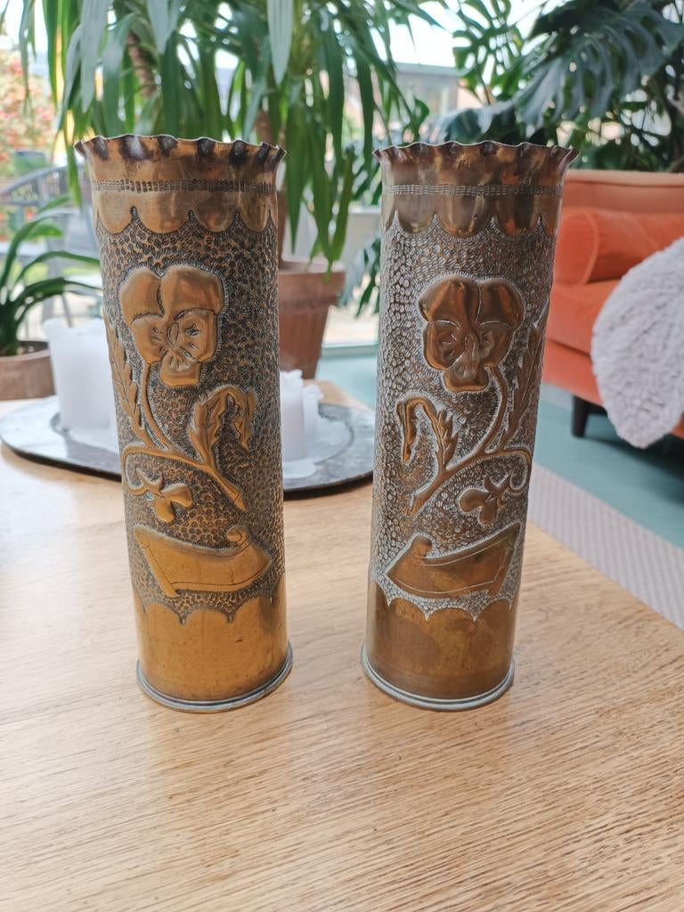 2 belles douilles obus, Enlèvement