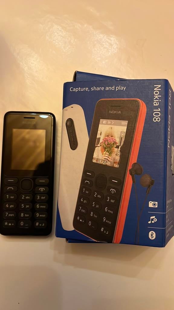 Nokia 108, Telecommunicatie, Mobiele telefoons | Nokia, Ophalen, Zo goed als nieuw