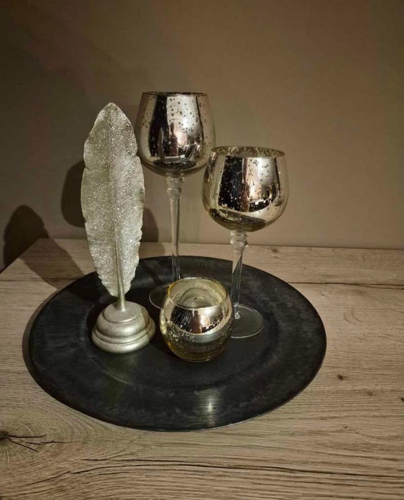 5 delige industriele/landelijk decoratie set, Huis en Inrichting, Ophalen