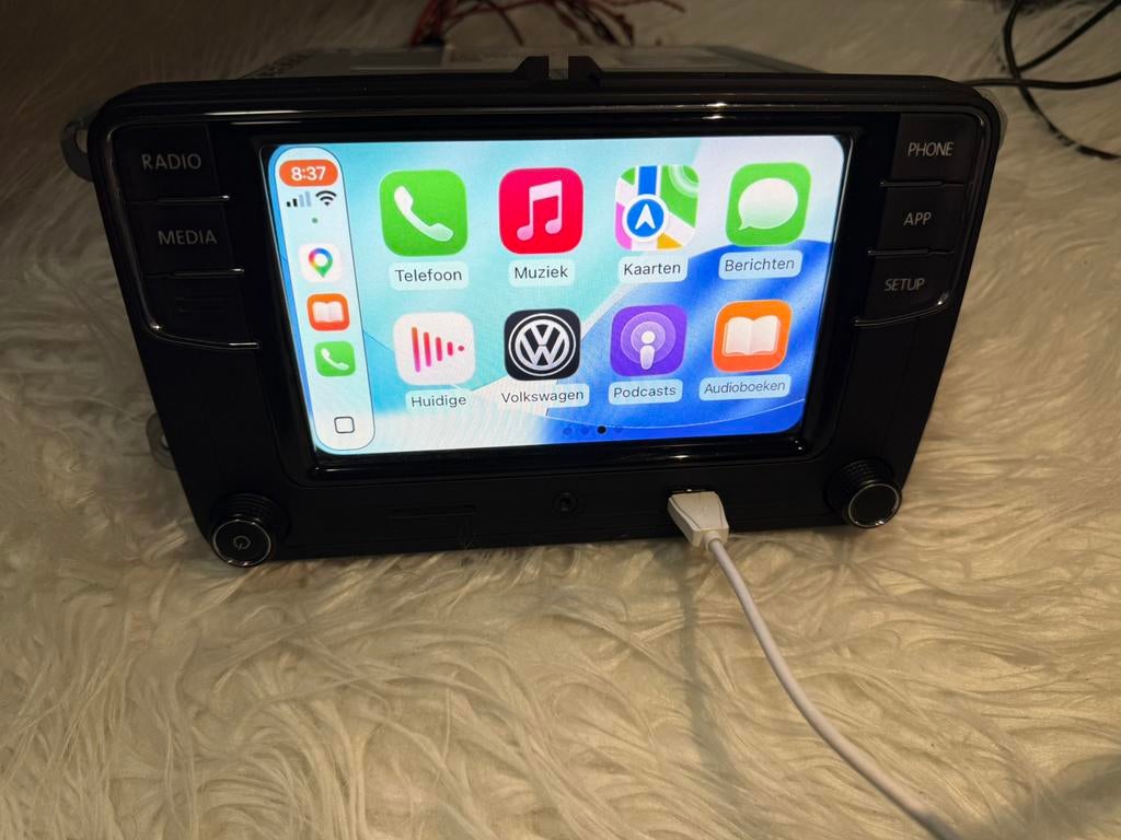 Autoradio CarPlay VW seat skoda  RCD 360 PRO, Enlèvement, Comme neuf