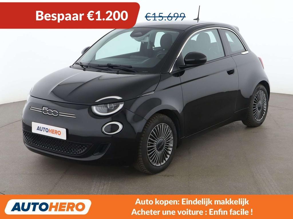 Fiat 500E electric drive 87 kW Icon (automatique), Autos, Fiat, Electronic Stability Program (ESP), Achat, 87 kW, https://public.car-pass.be/vhr/d75b6fff-30b9-400f-89e2-debd3010d2de