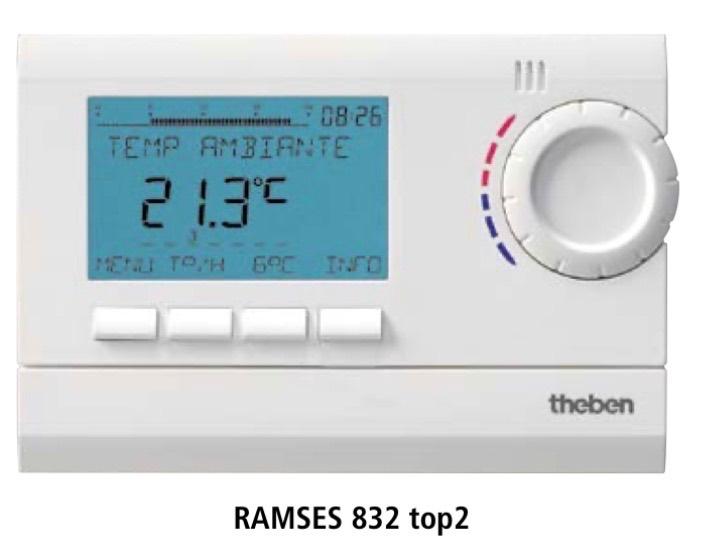 Thermostat THEBEN Ramses 831top 2 - écran couleur, Bricolage & Construction, Enlèvement, Comme neuf