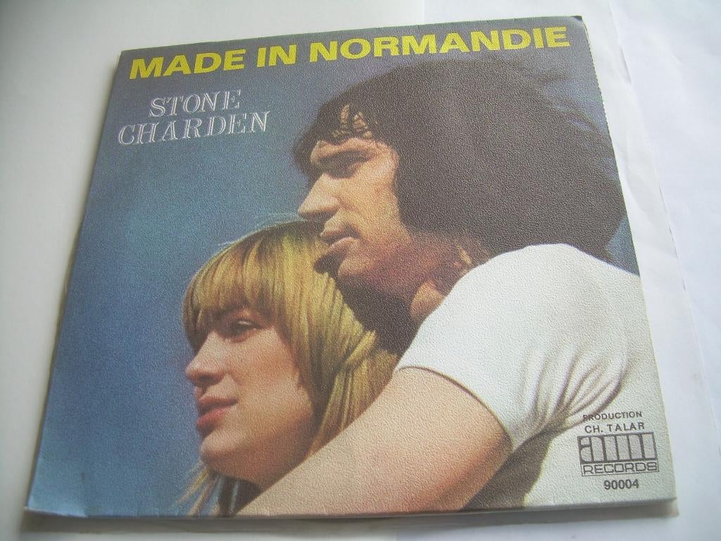 45 T SINGLE - Stone Et Eric Charden – Made In Normandie, 7 inch, Single, Ophalen of Verzenden, Zo goed als nieuw