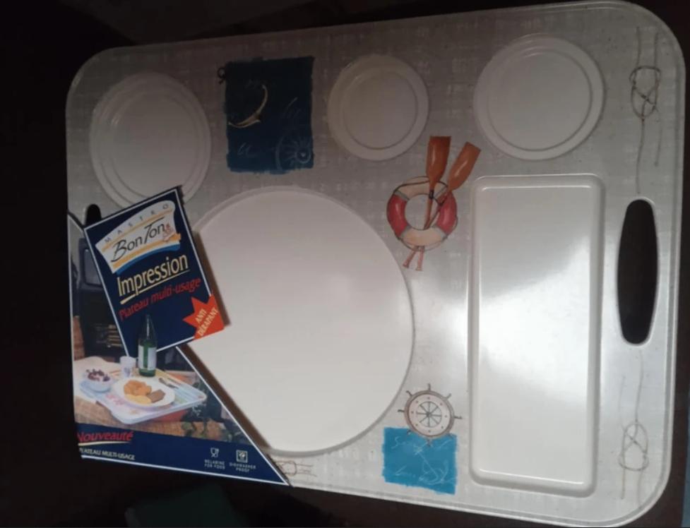 Vintage nieuwe dienblad schipper boot marine stijl groot, Huis en Inrichting, Woonaccessoires | Dienbladen, Ophalen, Nieuw, Rechthoekig