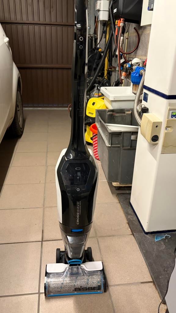 Bissel crosswave cordeless max, Elektronische apparatuur, Stofzuigers, Ophalen, Waterstofzuiger, Reservoir, 1600 tot 2000 watt