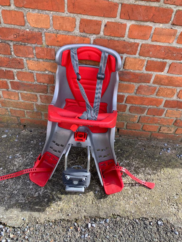 Fietsstoeltje, Fietsen en Brommers, Fietsaccessoires | Fietsstoeltjes, Ophalen, Gebruikt, Voorzitje, Okbaby