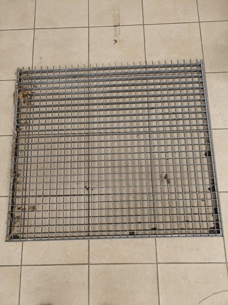 Gegalvaniseerd rooster 100x90x2 cm, Bricolage & Construction, Métaux, Enlèvement