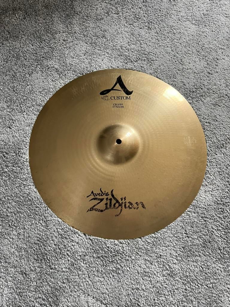 Zildjian A Custom Crash 17", Muziek en Instrumenten, Drumstellen en Slagwerk, Ophalen of Verzenden, Gebruikt