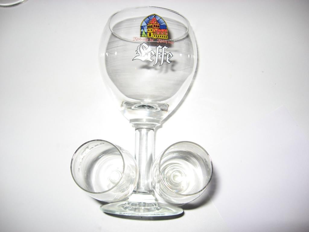Abdij van Leffe Bierglas, Verzamelen, Ophalen, Nieuw, Glas of Glazen, Leffe