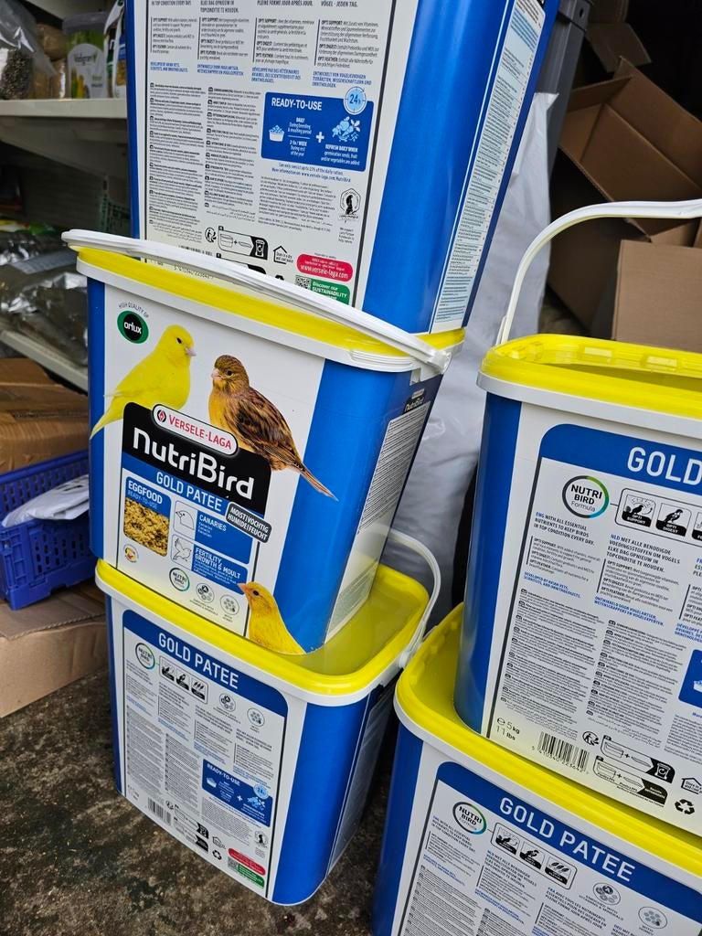 Nutribird Gold Patee Canaries 5 kg (nourriture aux œufs prêt, Animaux & Accessoires, Enlèvement