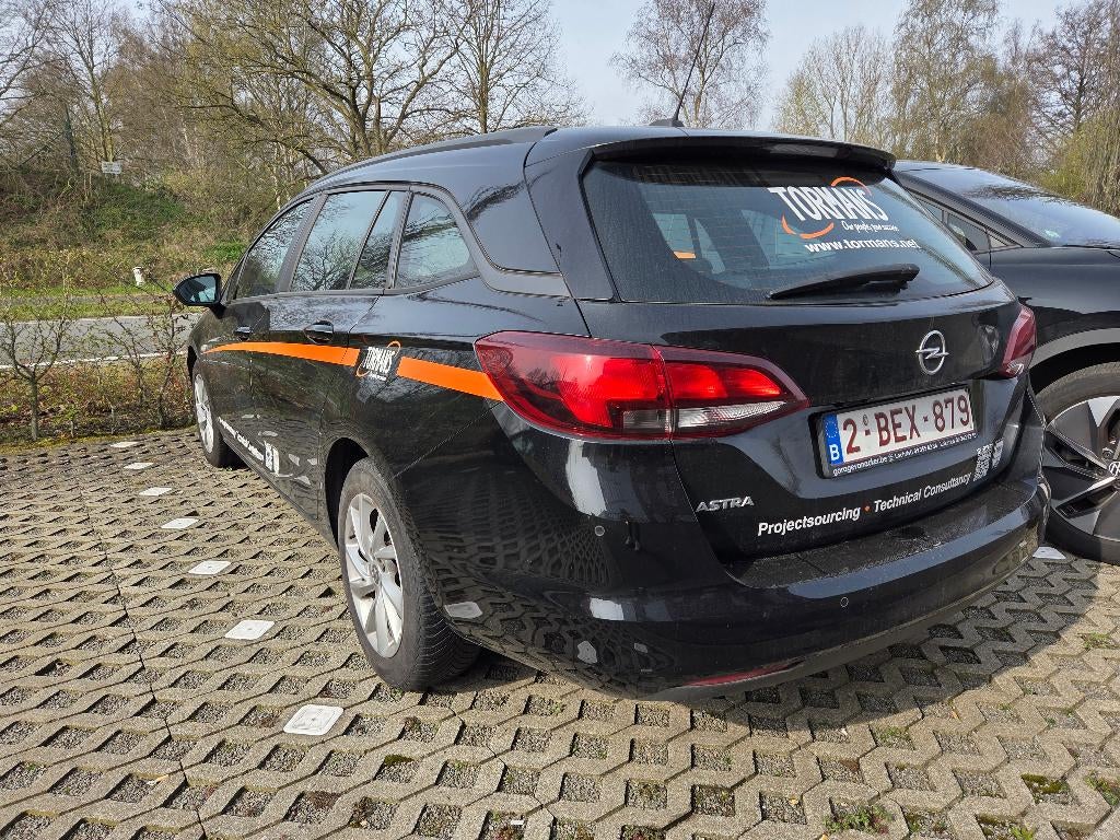 Opel Astra Break, Auto's, Opel, Automaat, Stof, Zwart, Zwart