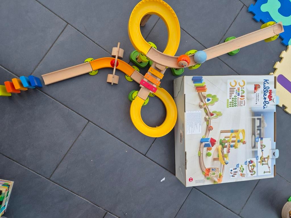 Haba kullerbü sim-sala-ting 302056, Enfants & Bébés, Jouets | Circuits, Utilisé, Circuit, Manuelle, Autres marques, À monter soi-même