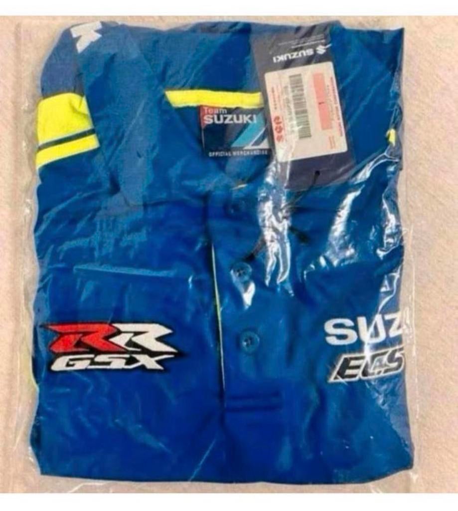 Suzuki Ecstar MotoGP GSX-RR official team polo shirt 2019, Ophalen of Verzenden, Nieuw, Motoren