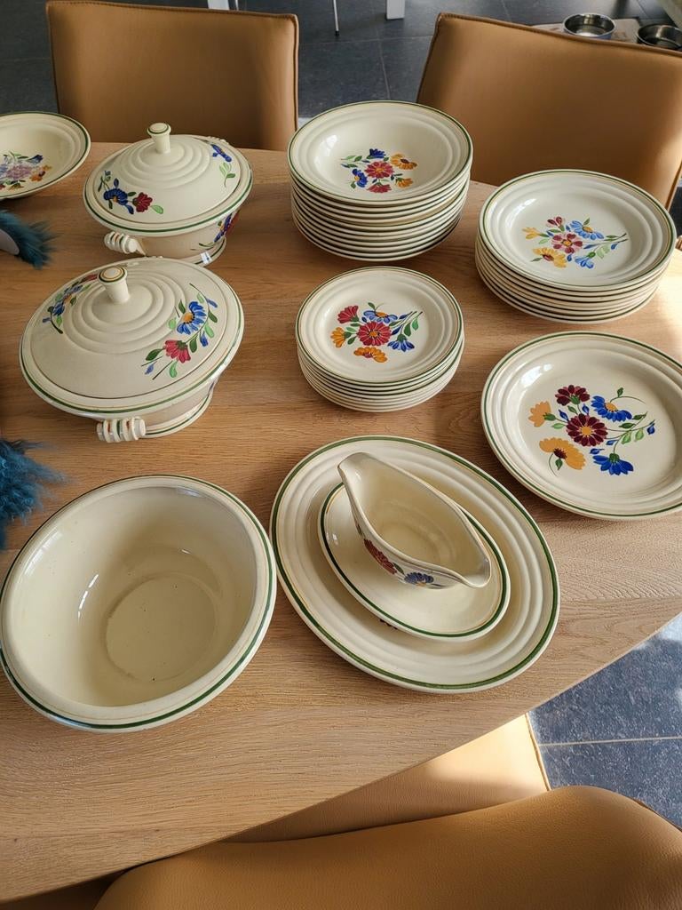 Boch la louviere, Antiek en Kunst, Antiek | Servies compleet, Ophalen