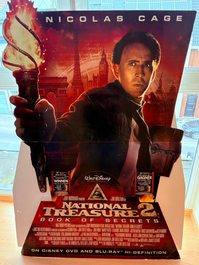 Trésor national grandeur nature 2 Nicolas Cage, Enlèvement ou Envoi, Utilisé