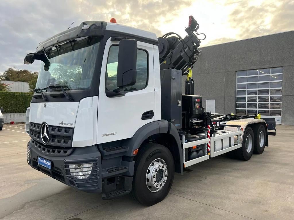 Mercedes-Benz Arocs 2640 - HIAB X-HiDuo 158DS-4 & MULTILIFT, Auto's, Vrachtwagens, Automaat, Electronic Stability Program (ESP)