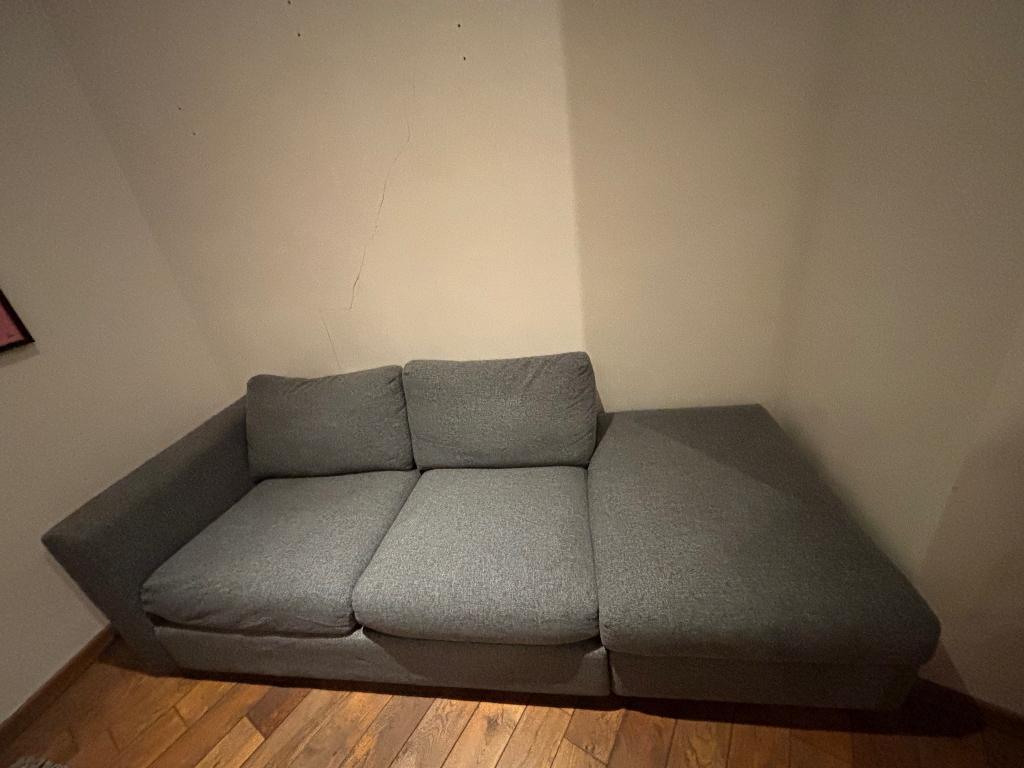 Sofa zetel 2 zit en extra deel, 250 à 300 cm, Banc droit, Enlèvement, Utilisé