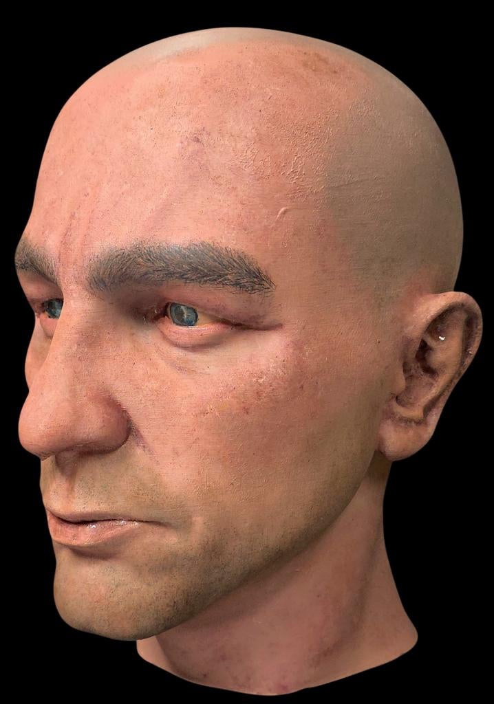 Realistische mannequinhoofd met artistieke afwerking, Verzamelen, Militaria | Algemeen, Ophalen of Verzenden