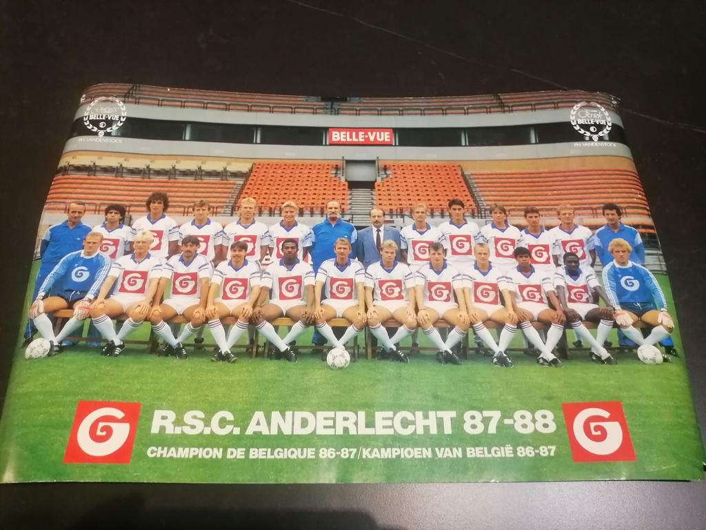 3 verschillende posters rsc Anderlecht, Ophalen of Verzenden