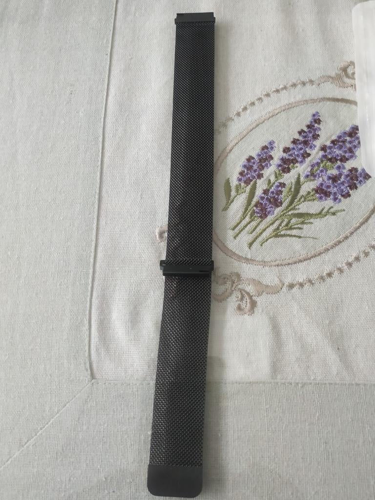 Venitienne horlogeband met magnetische sluiting, Overige merken, Staal, Staal, Polshorloge