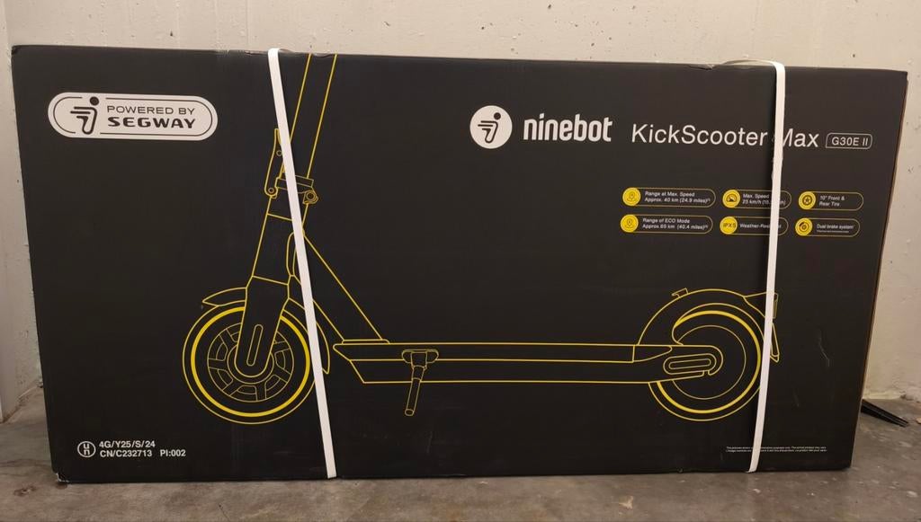Electrisch step ninebot nieuw, Ophalen of Verzenden