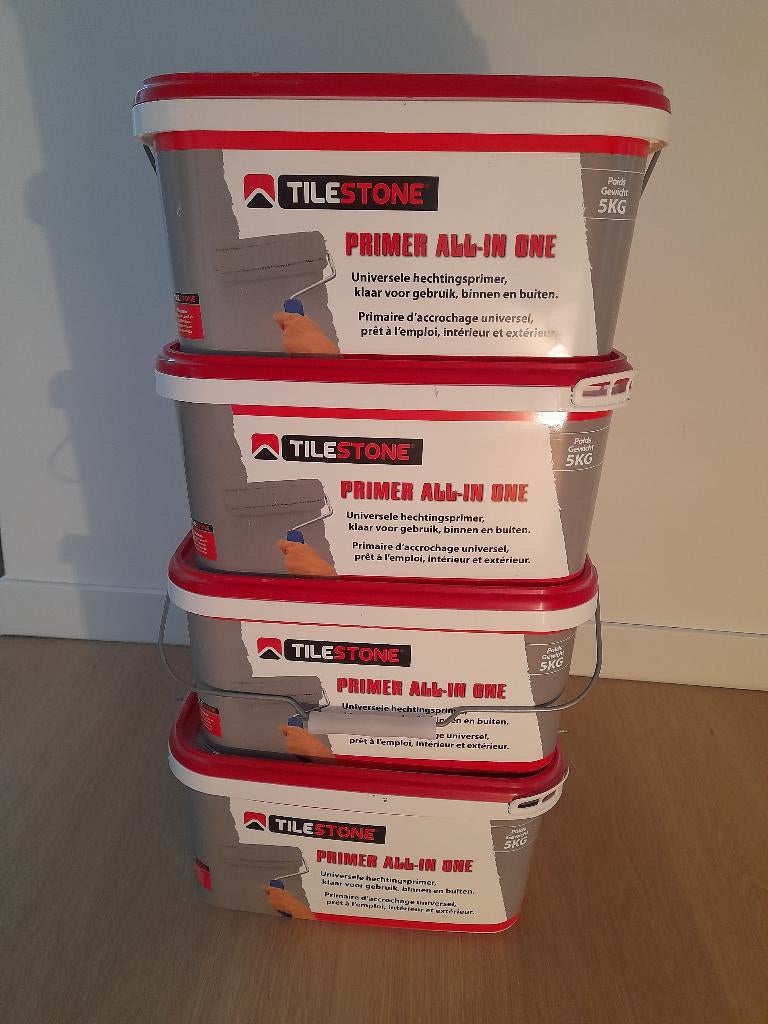 Tilestone primer all-in-one van impermo, Bricolage & Construction, Dalles & Carrelages, Enlèvement, Neuf, 10 m²² ou plus