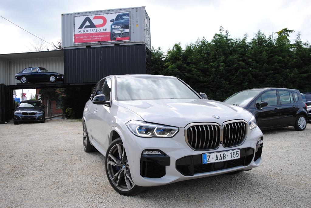 BMW X5 M50D Laser / Nightvision / Soft Close / Harman, Argent ou Gris, Achat, Entreprise, Noir