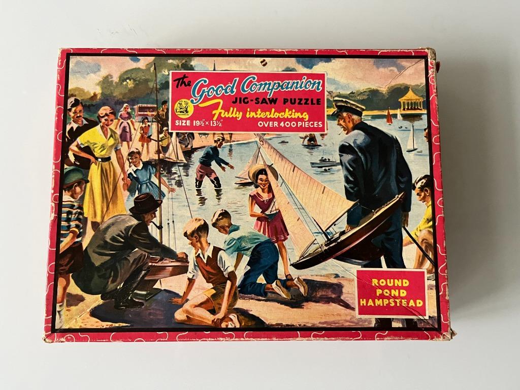 Vintage puzzels 1950, Verzamelen, Retro, Ophalen of Verzenden