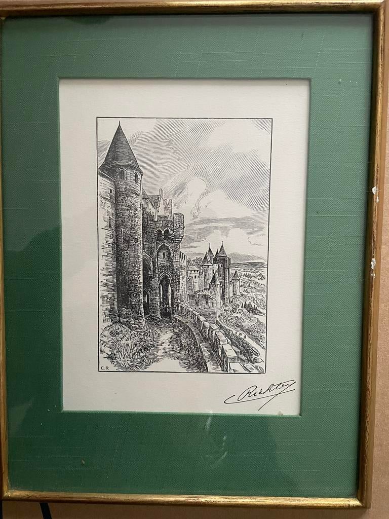 Tableau les remparts de Carcassonne, Enlèvement