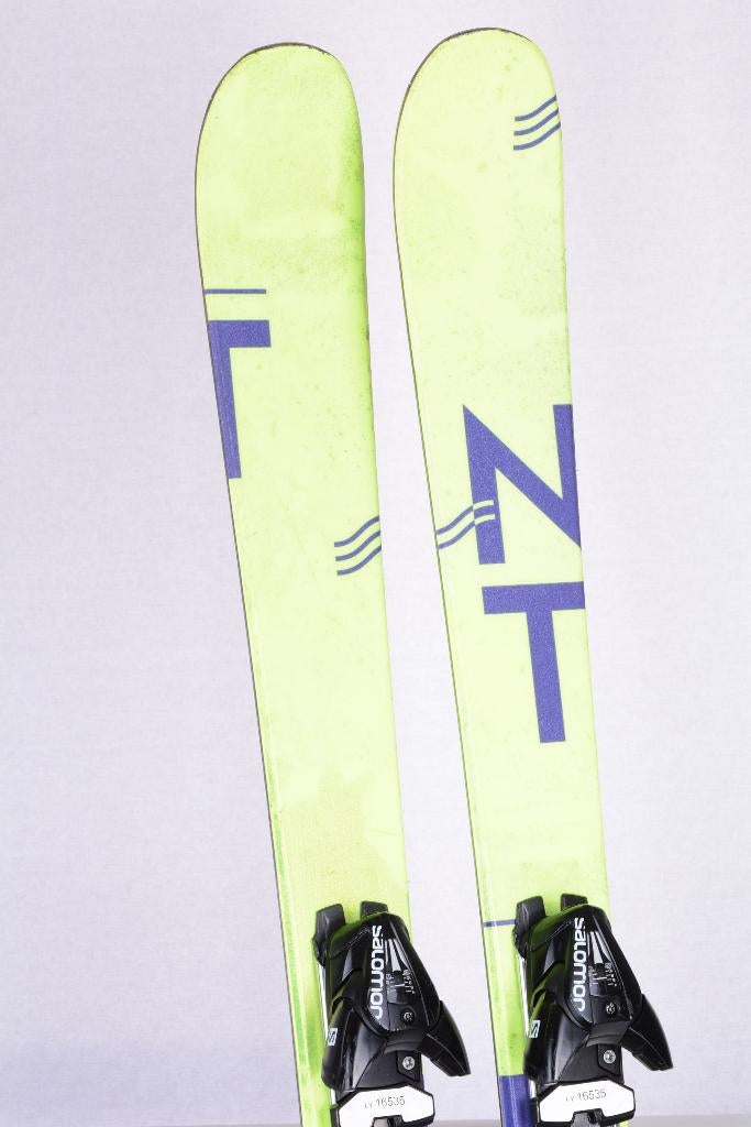 171 freestyle ski's SALOMON TNT, green, twintip, 160 tot 180 cm, Gebruikt, Carve, Salomon