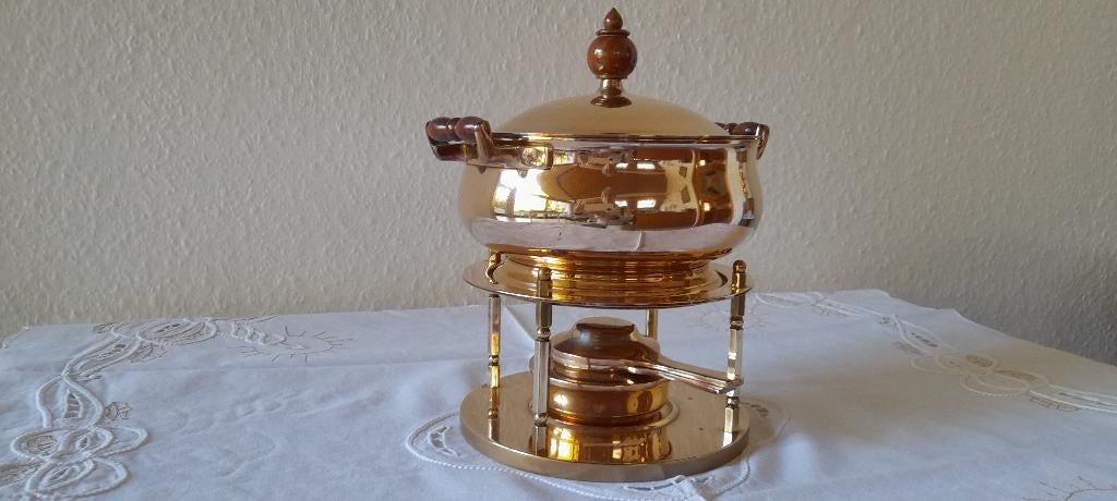 Decoratief Vintage Fondue Stel, Ophalen