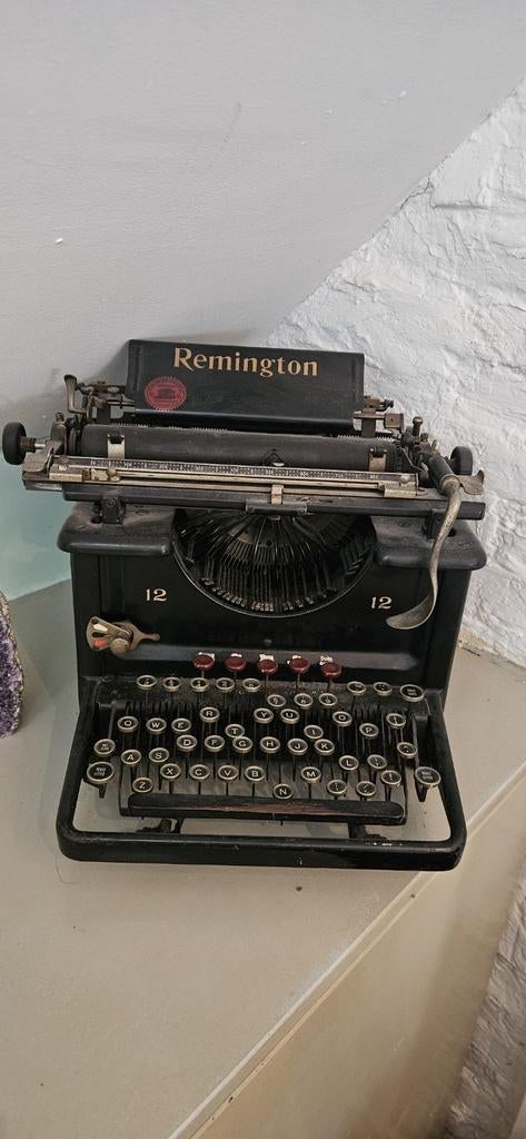 Decoratieve Remington Standard 12 typemachine, Diversen, Typemachines, Ophalen, Zo goed als nieuw