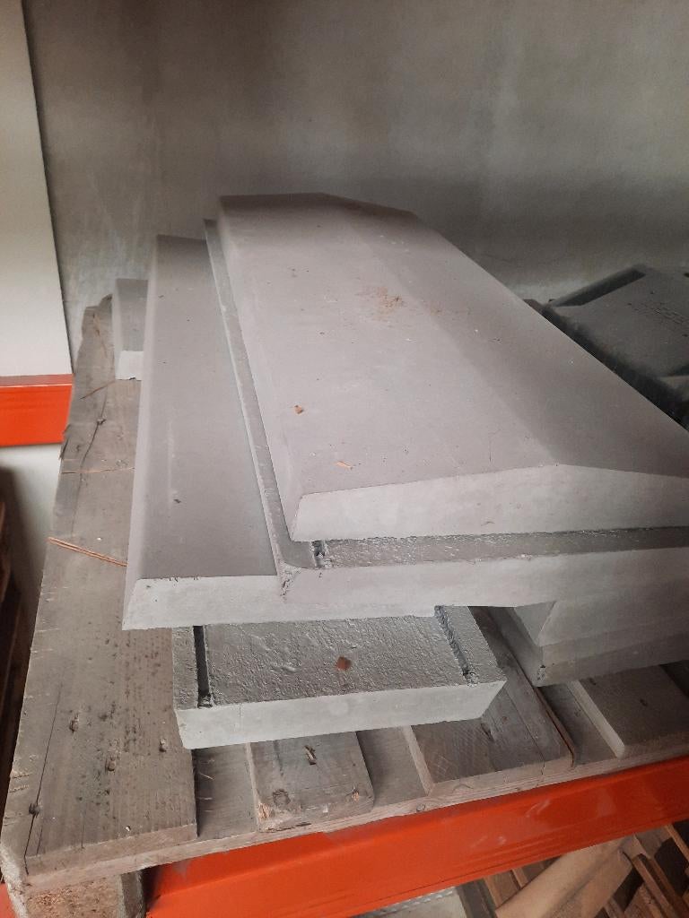 Betonnen muurkappen te koop, Enlèvement, Neuf