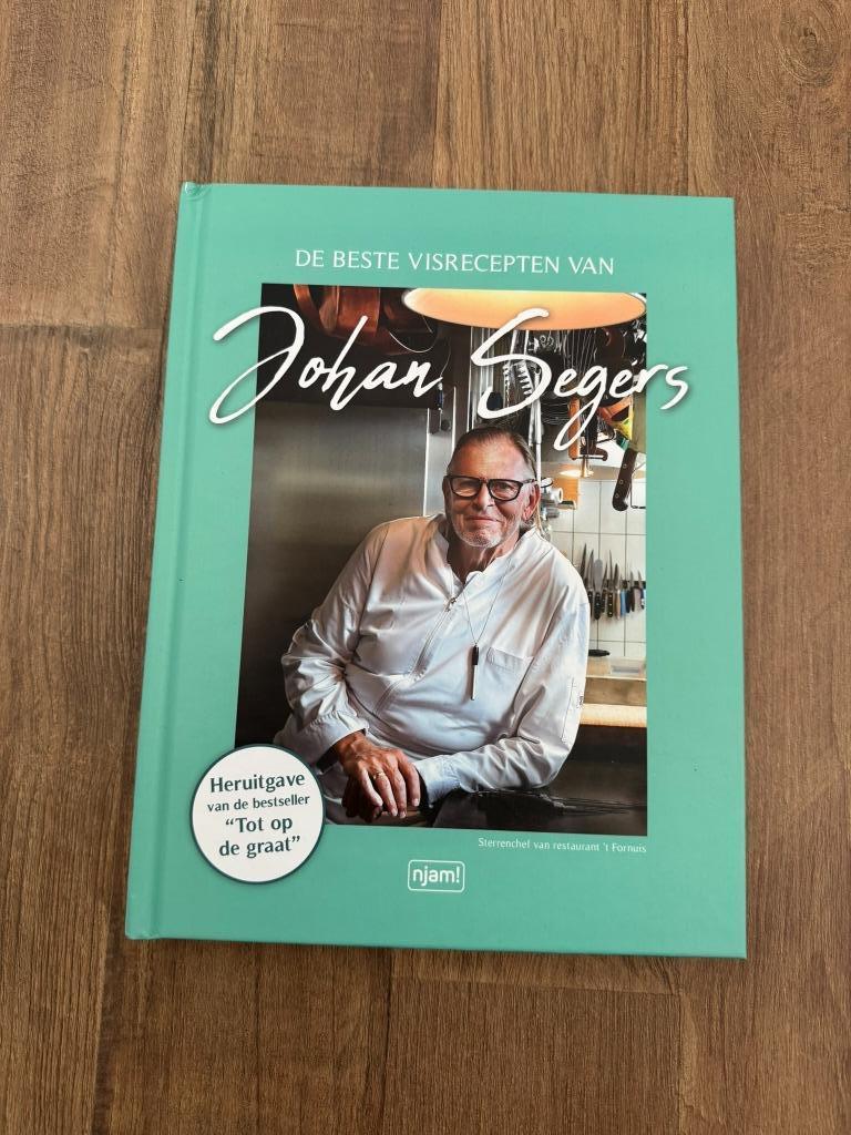 Tot op de graat: De beste visrecepten van Johan Segers, Boeken, Kookboeken, Johan Segers, Ophalen of Verzenden, Zo goed als nieuw