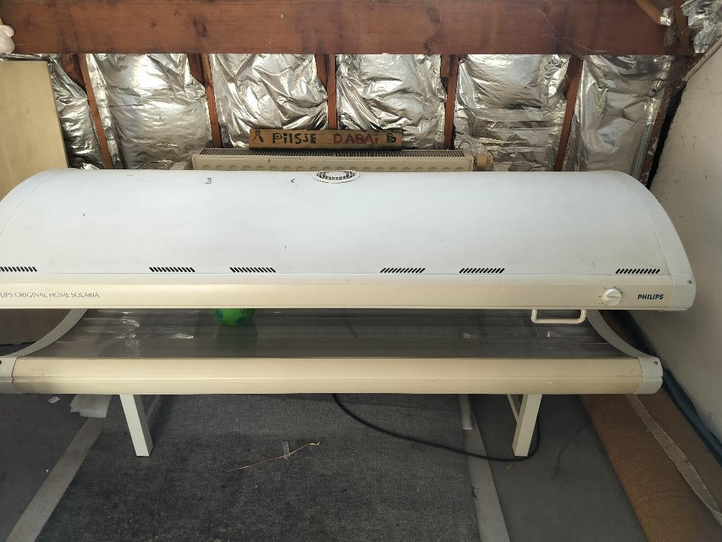 zonnebank, Ophalen, Zo goed als nieuw, Gezichtsbruiner