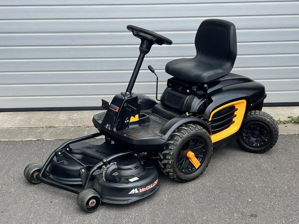 tracteur tondeuse frontal Mc Culloch Briggs & Stratton, Jardin & Terrasse, Enlèvement, Utilisé, Fonction de mulching, Moins de 90 cm