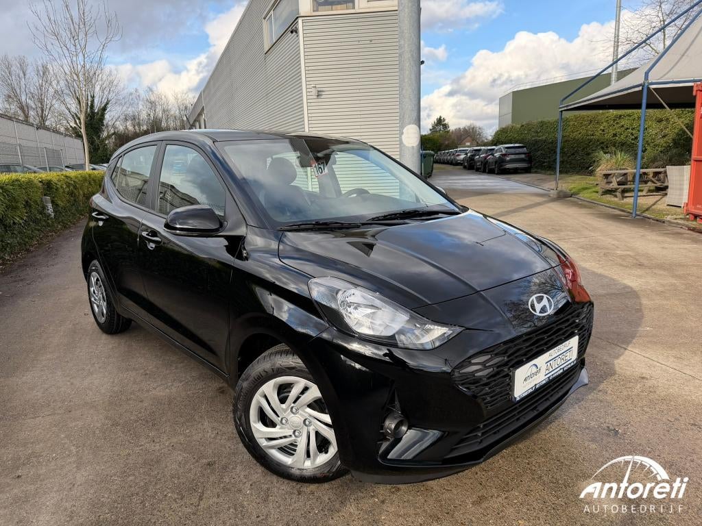 i10 1.0i Twist, Auto's, Hyundai, Stof, USB, 46 kW, Zwart