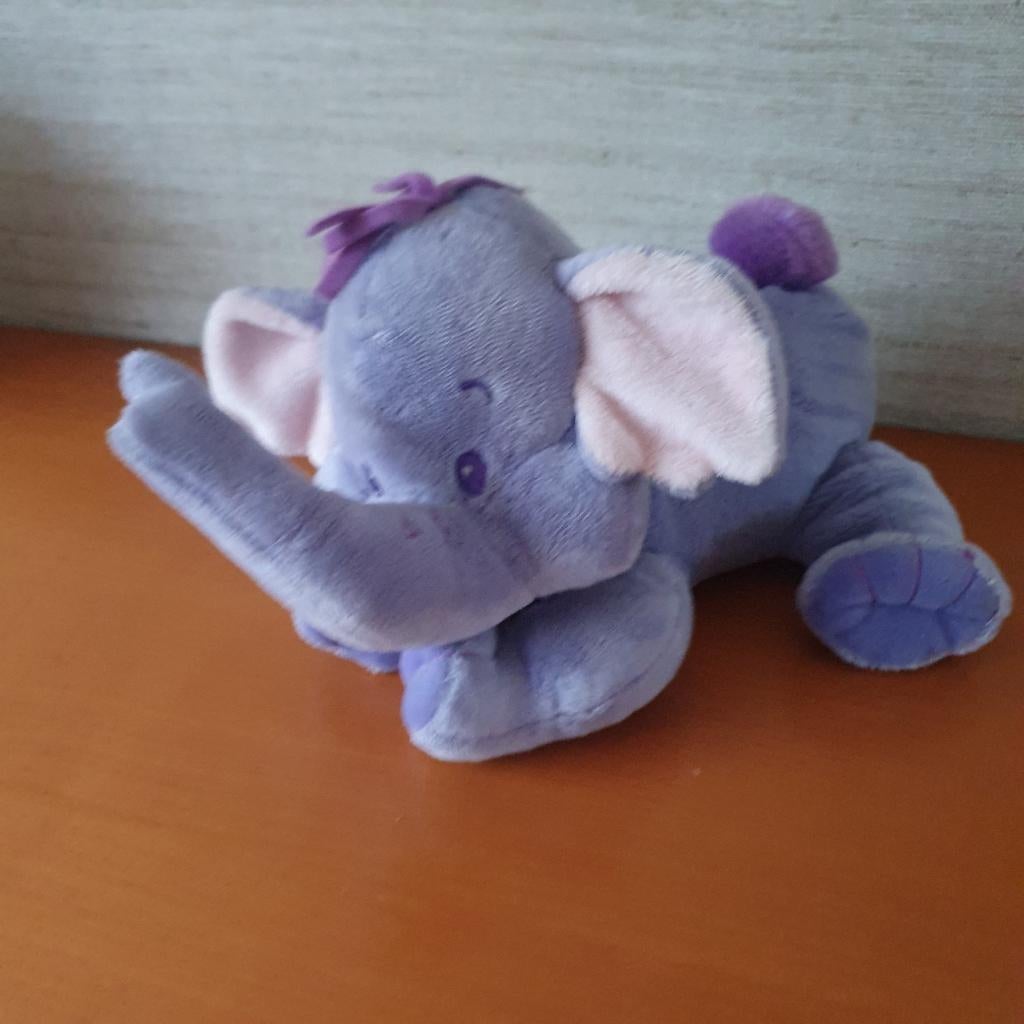 Peluche éléphant Disney Nicotoy - 30 cm - Comme neuf, Enlèvement ou Envoi, Neuf, Éléphant