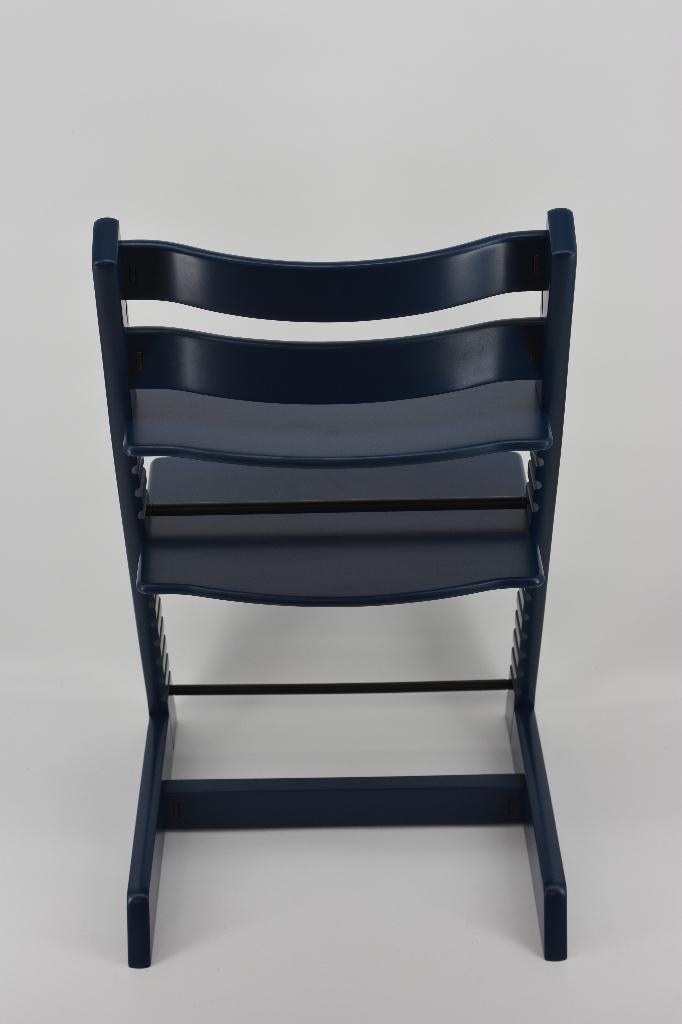 Stokke Tripp Trapp Midnight Blue – Refurbished model, Kinderen en Baby's, Kinderstoelen, Verzenden, Zo goed als nieuw, Meegroeistoel