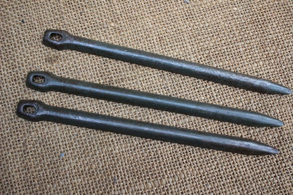 Crochets de tente allemands originaux WW2., Collections, Objets militaires | Seconde Guerre mondiale, Enlèvement ou Envoi, Armée de terre