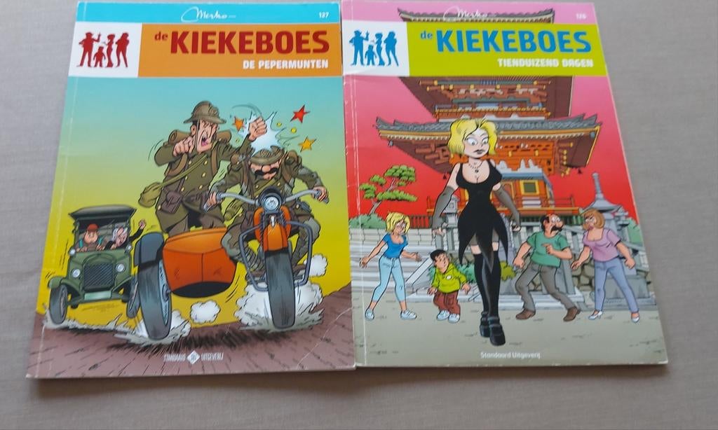 Strips kiekeboes, Ophalen of Verzenden, Zo goed als nieuw