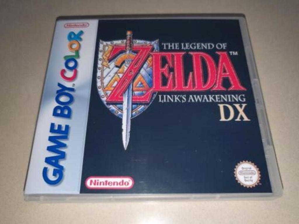 Zelda Link's Awakening DX Game Boy Color GBC Game Case, Verzenden, Zo goed als nieuw