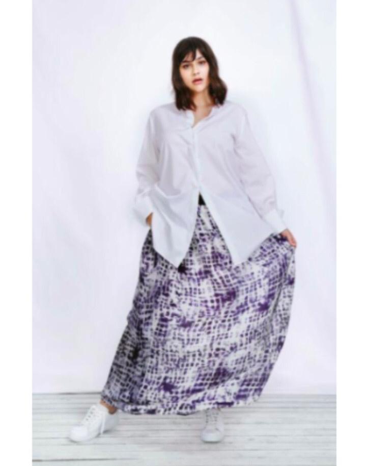 SALLIE SAHNE, Prachtige zijde/viscose maxi rok, maat 50, Kleding | Dames, Rokken, SALLIE SAHNE, Ophalen of Verzenden, Zo goed als nieuw