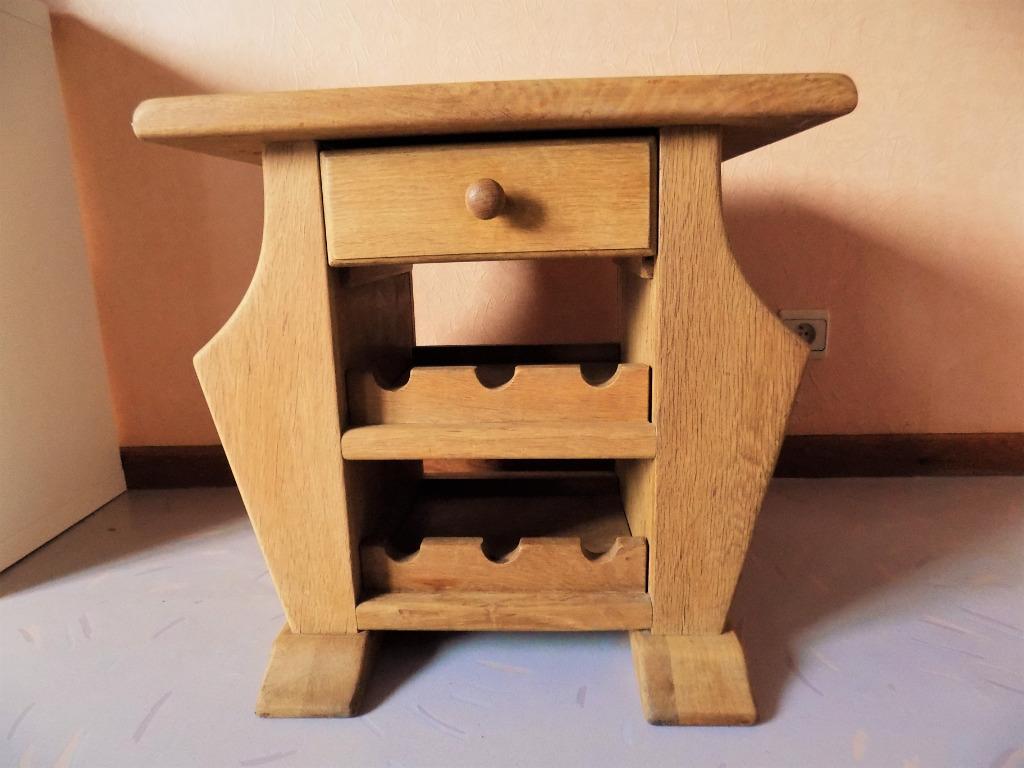 Porte journaux et bouteilles, Enlèvement, Comme neuf, Bois, 5 à 15 bouteilles