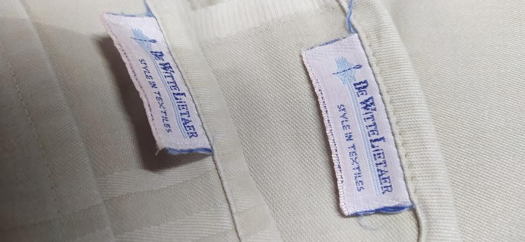 Stoffen tafellakens: De Witte Lietaer. Vanaf 20€/stuk., Enlèvement, Utilisé