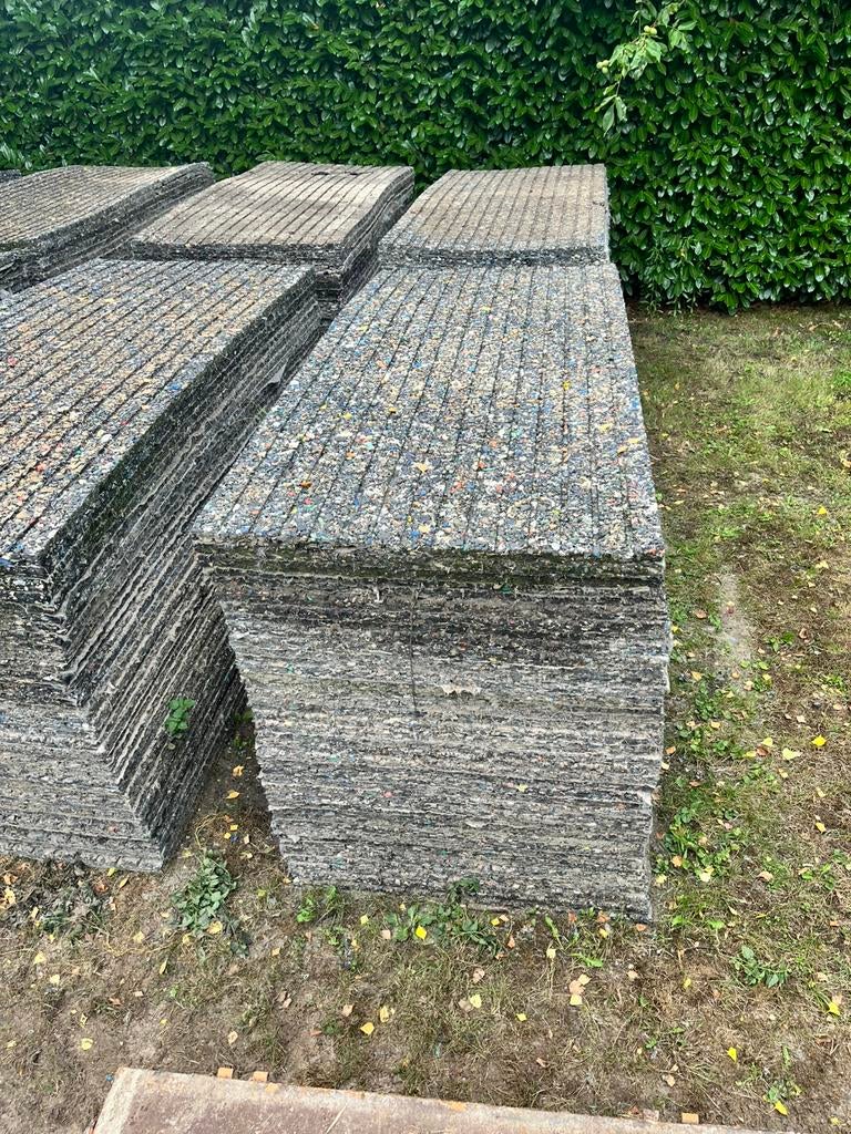 Drainagematten, Ophalen, Gebruikt