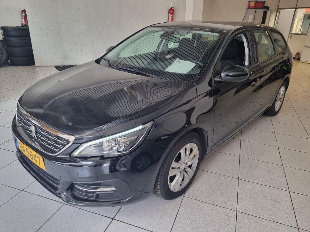 Peugeot 308 sw hdi EURO 6  2019, Autos, Peugeot, Achat, Entreprise, Noir, Tissu
