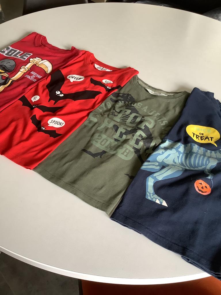 Lot T shirts, Kinderen en Baby's, Kinderkleding | Maat 116, Ophalen of Verzenden, Zo goed als nieuw